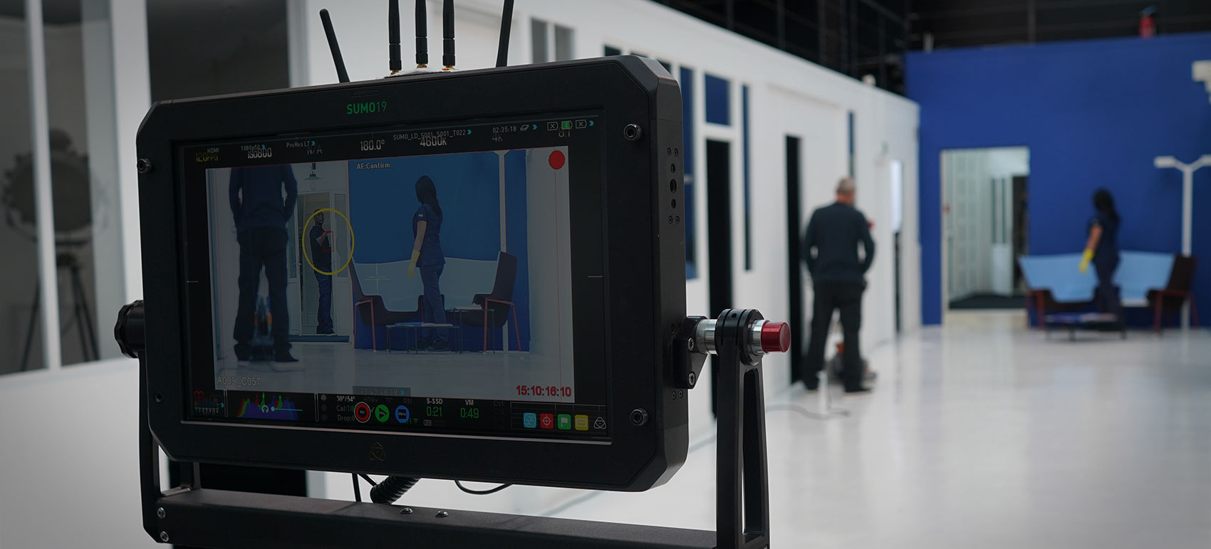 Retour écran d'une scène