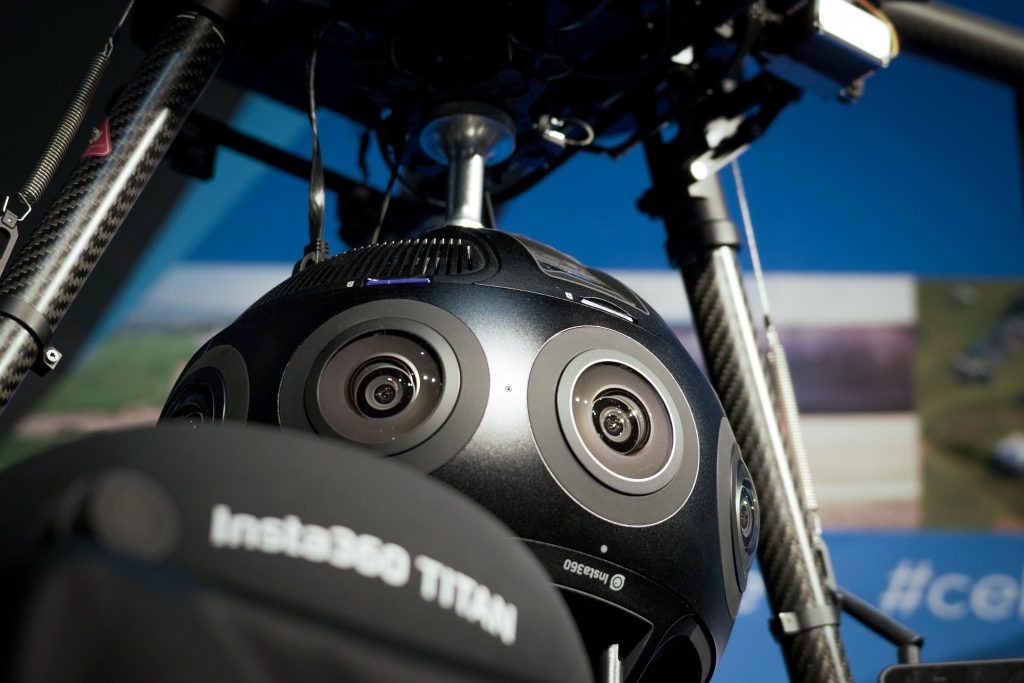 insta 360 vu de près